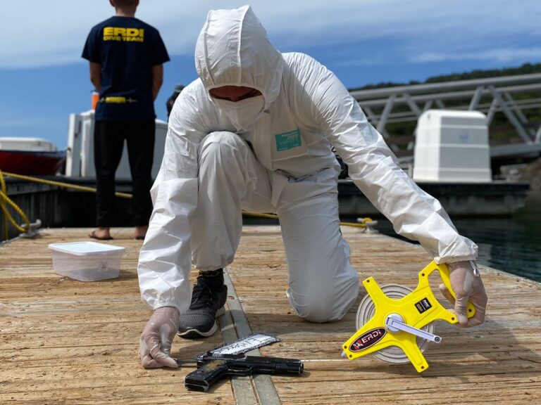 ¿Qué es buceo forense?